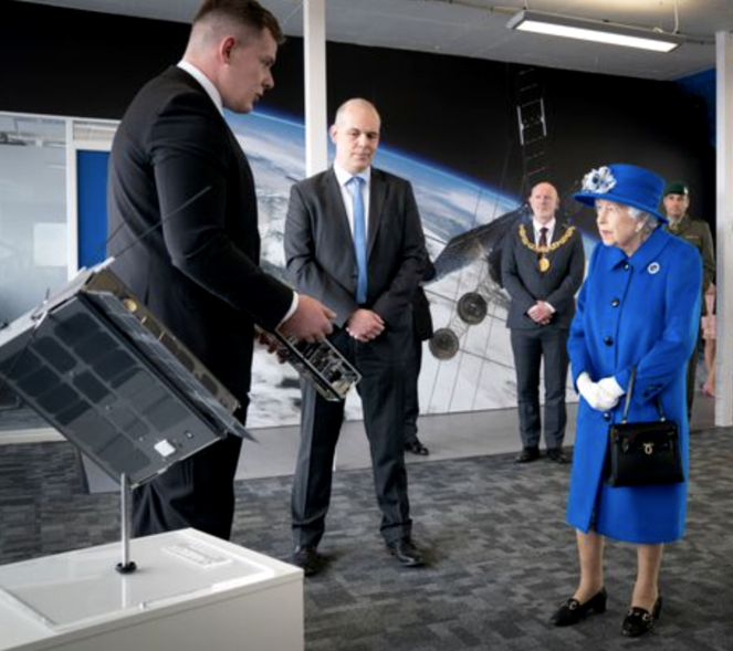 Queen Elizabeth II Visits Horizon Technologies